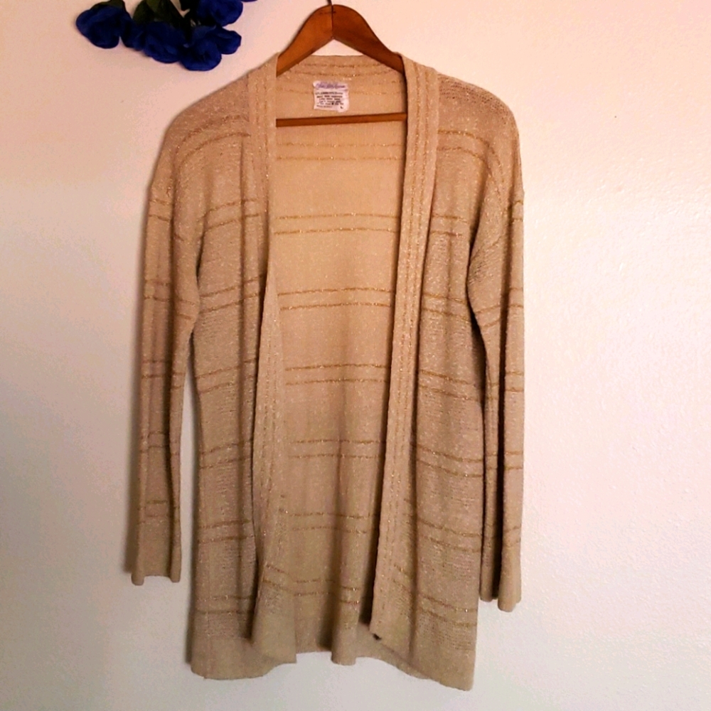 EUC Vintage Saks Fifth Ave Hemp Cardigan